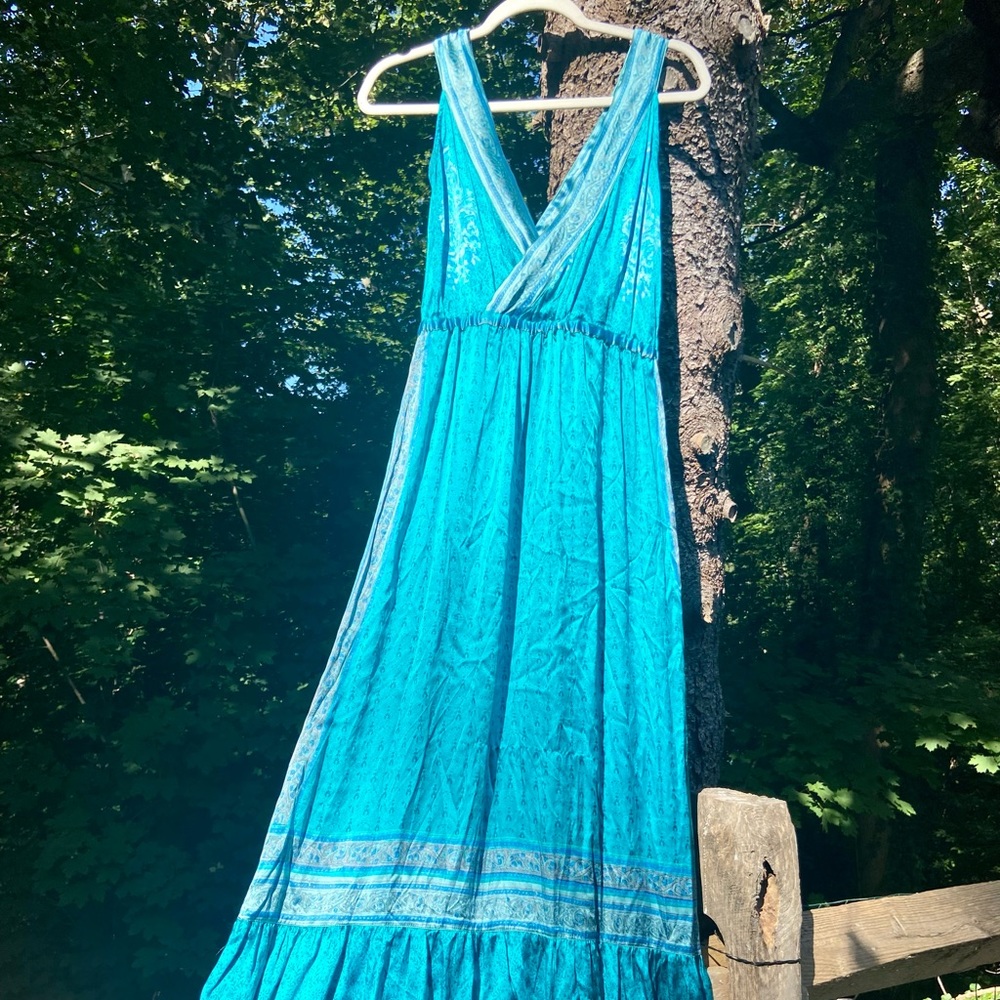 Calypso St Barth Silk Maxi Dress XS